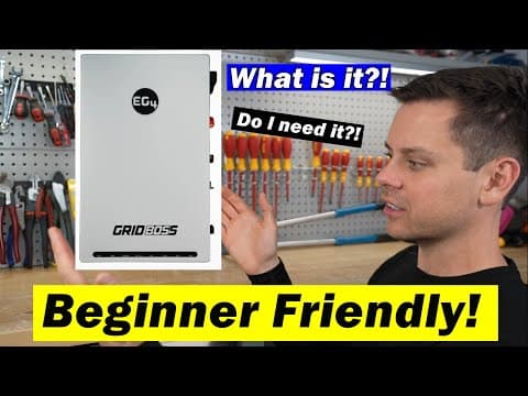 EG4 Grid Boss Gateway: What is it?? Beginner Friendly Tutorial!