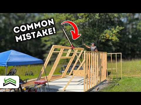 5 Beginner Shed Framing Mistakes (and How to Fix Them)