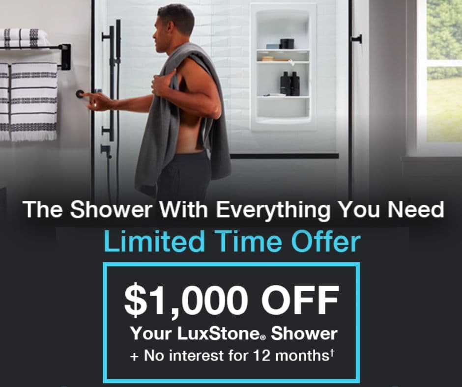 LuxStone Shower Remodel